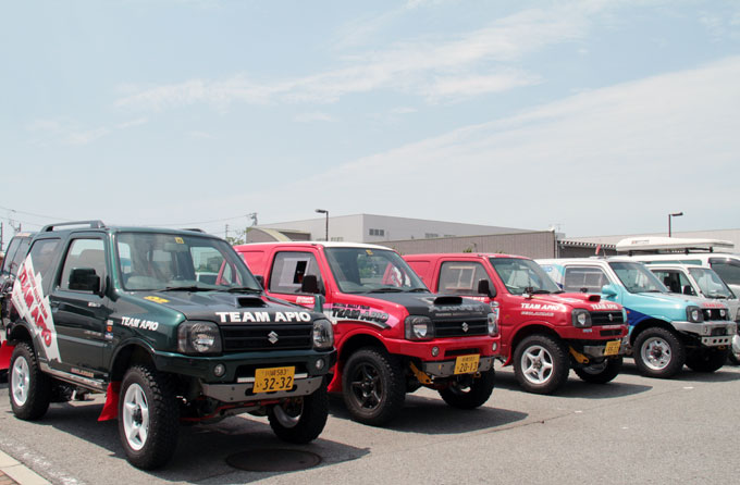 RALLY MONGOLLIA 2013 “TEAM APIO” ~車検会場にて〜 RALLY MONGOLLIA 2013 “TEAM APIO” ~車検会場にて〜