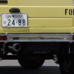 ブロンコ風リアバンパー(メッキ)