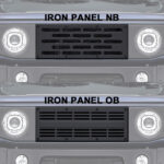 レイヤードグリル オプション アイアンパネル (スチール製)(JB64,JB74,JC74)